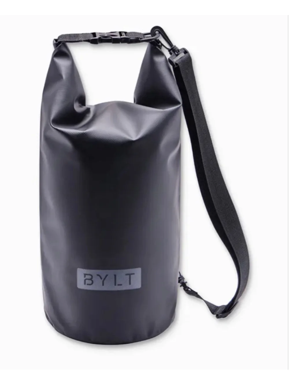 Men's BYLT Basics BIOS Dry Bag Gym Bag Black One Size Dry Bag Duffel Swim NEW
